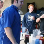 There's nothing like hot dog and soda to celebrate.