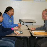 IRWD Director of Water Quality John Hills has participated in Ask-a-Scientist Night for many years.