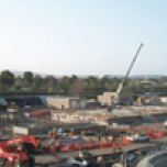 Michelson Water Recycling Plant during 2011 construction.