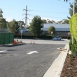 The Waterworks Way driveway has been re-opened. A second entry from Waterworks is located further down.