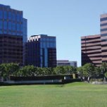 Many high-rise buildings are dual-plumbed to use recycled water for toilet flushing or cooling towers.