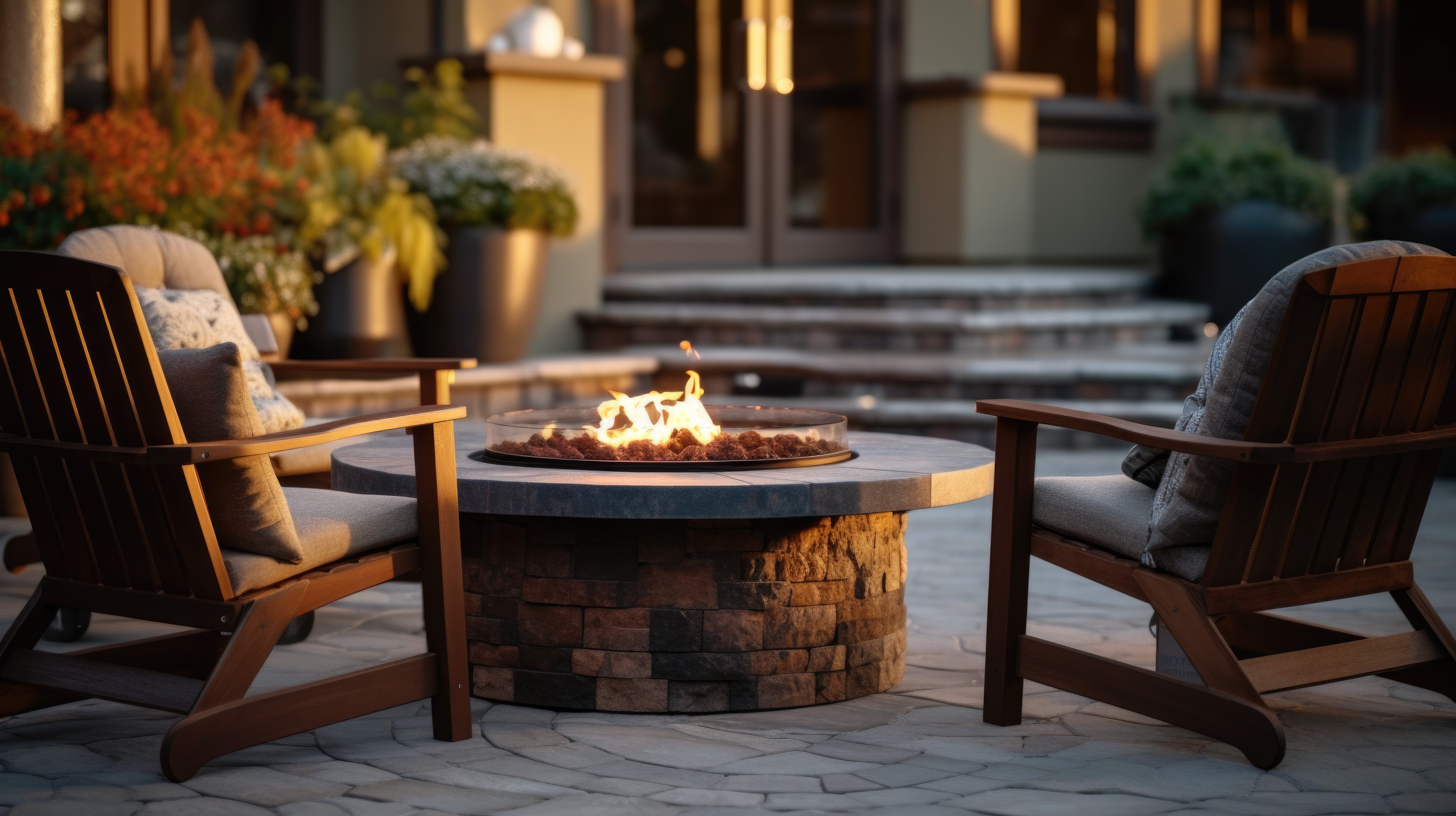 Bring warmth outdoors with firepits