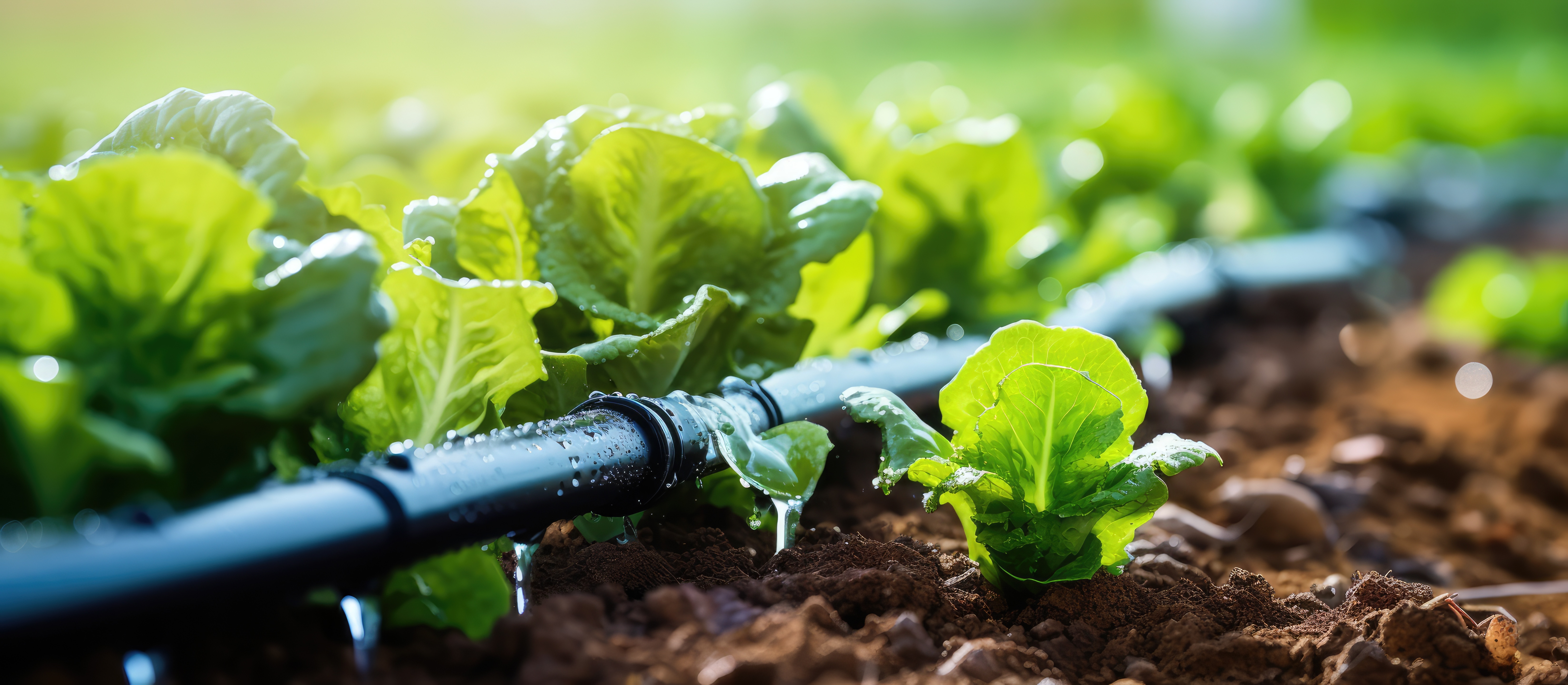 Install drip irrigation and save water yearlong