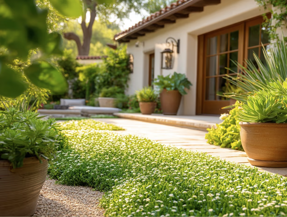 Ground cover plants: beautiful alternatives that thrive without a lawn