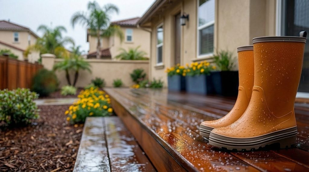 How to use your backyard during rainy season