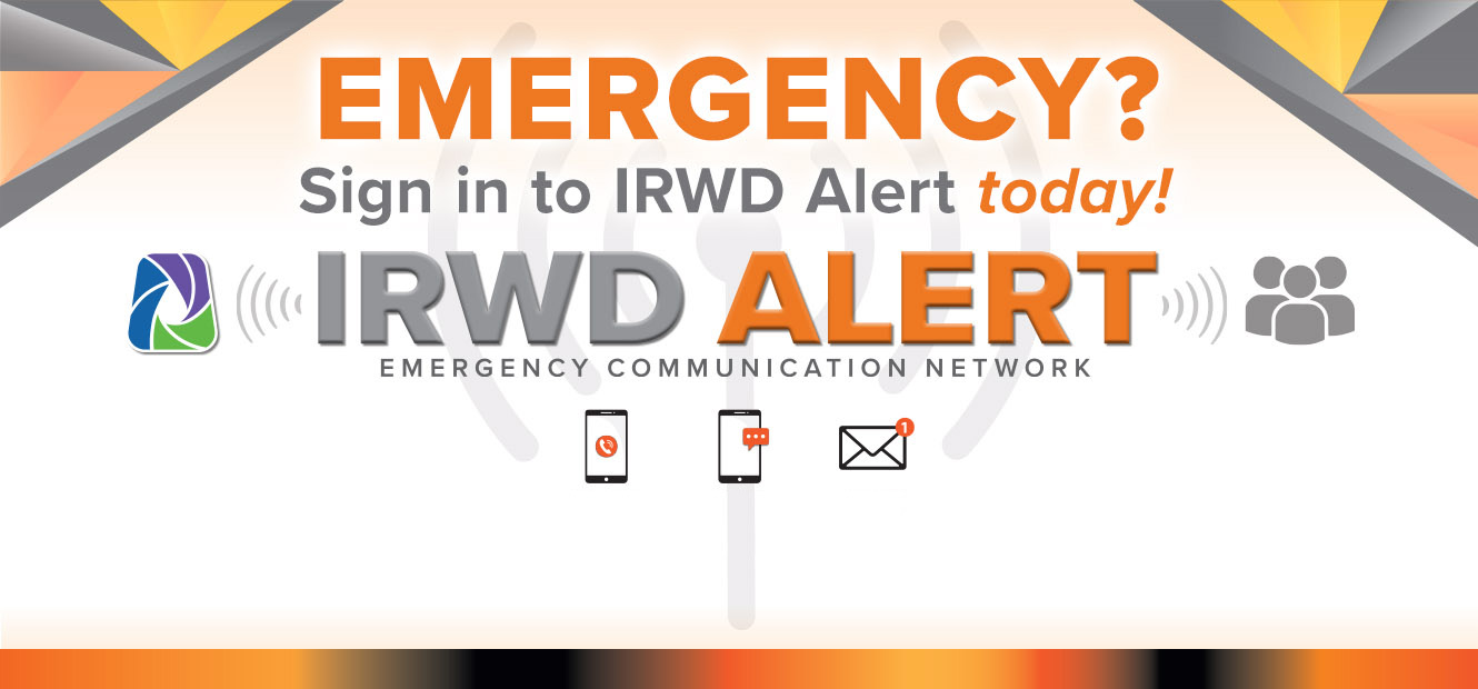 Sign up for IRWD Alert