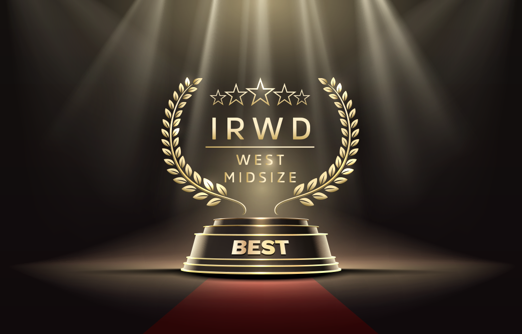 IRWD wins customer satisfaction award
