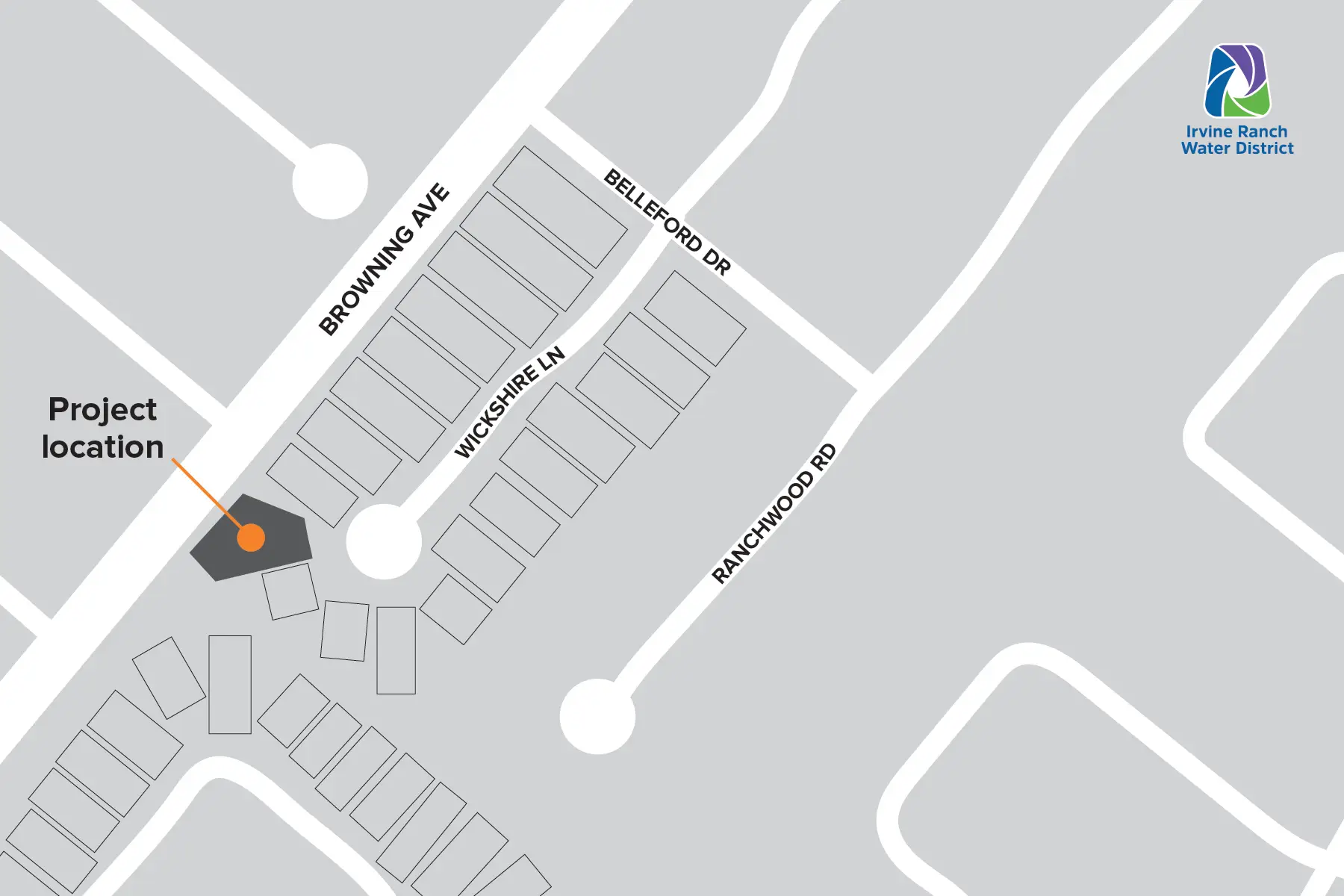 Well 72 Decommissioning Project location